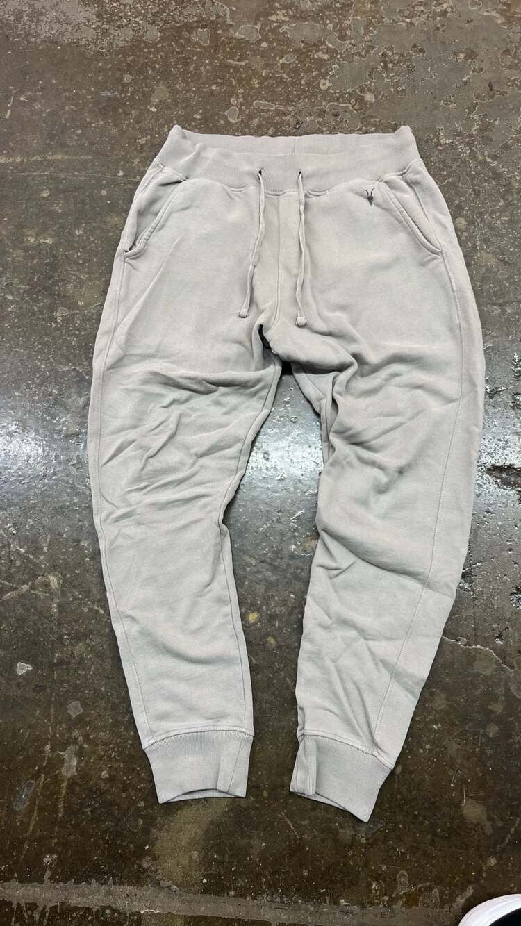 AllSaints Joggers Sweatpants Beige Cotton